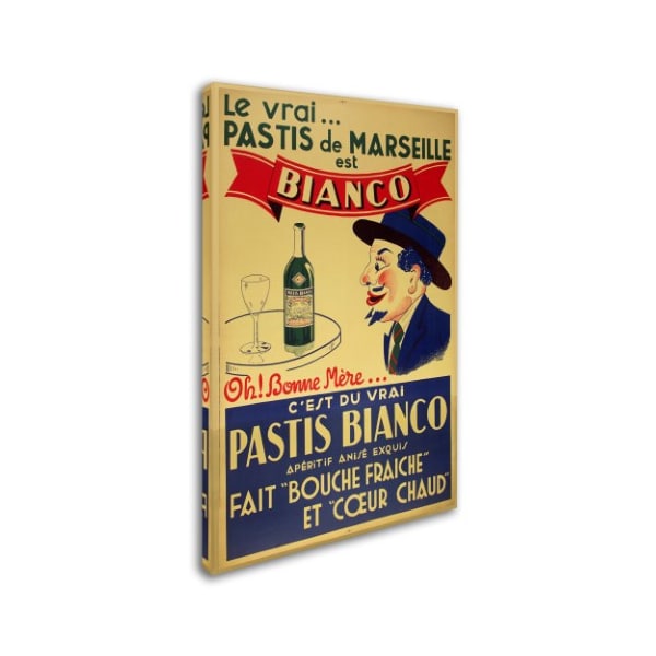 Vintage Apple Collection 'Pastis Bianco' Canvas Art,12x19
